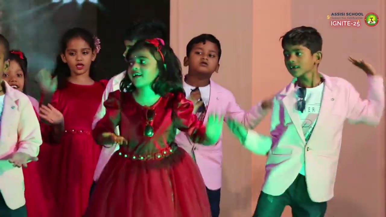 Buttabomma dance by class 1 students IGNITE-25 Assisi School Chennur Annual Day