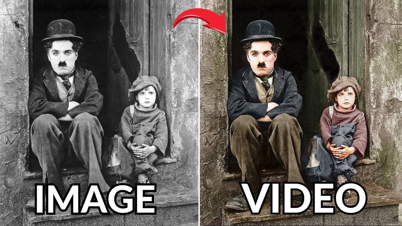 1920s Silent Film Legends Reimagined with AI and Brought to Life in Color