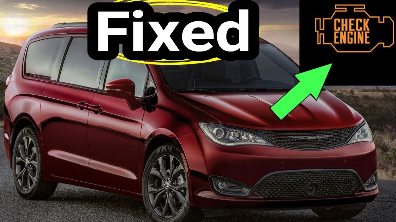 Check engine light on. Chrysler Pacifica Dodge Jeep P00FD P06E9 U0432 P1D73