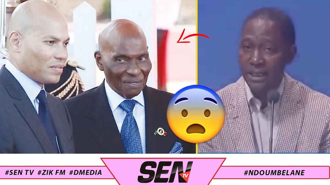 LA QUESTION DE SANOUSSI BA :Abdou laye wade ne préfère t'il pas son fils à tout les jeunes du monde?