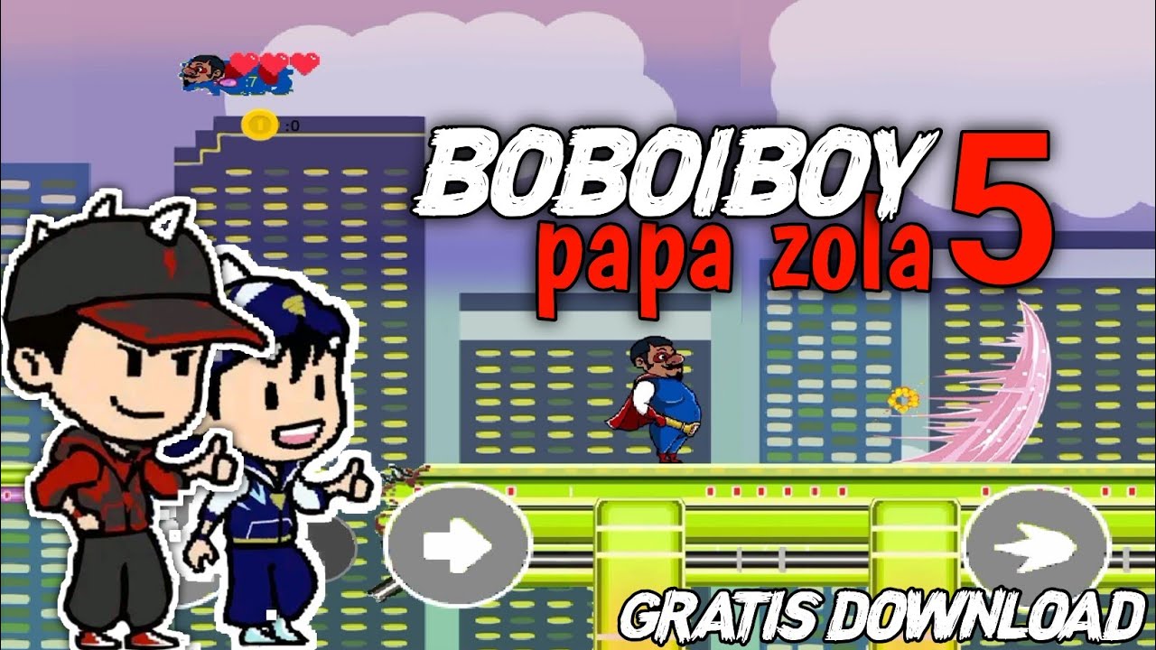 Keren Banget Guys‼️Aku Main Game Boboiboy Papa Zola 5 Di Android | Mirip Banget Yang Di Tv Guys