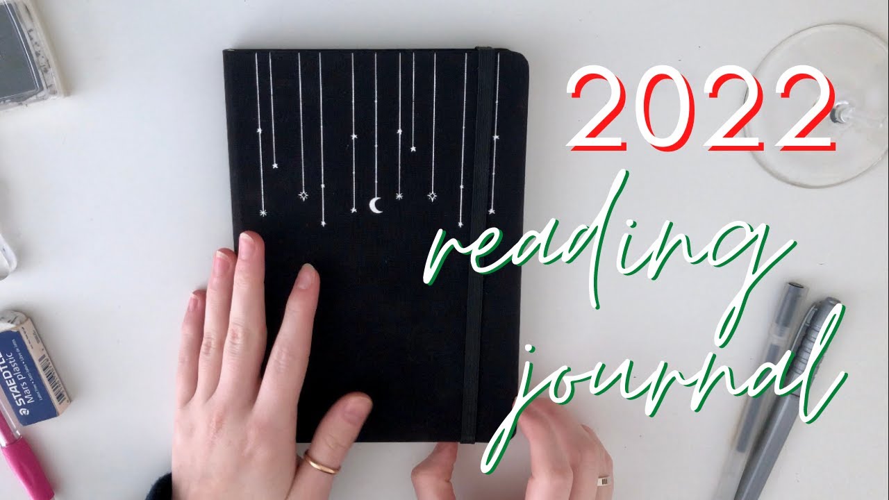 setting up my 2022 reading journal - plan with me ✨