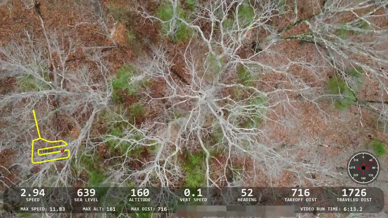 Drone Flight - 30 Mar 2025 -  Webster, MA - Land Survey and Telemetry Testing