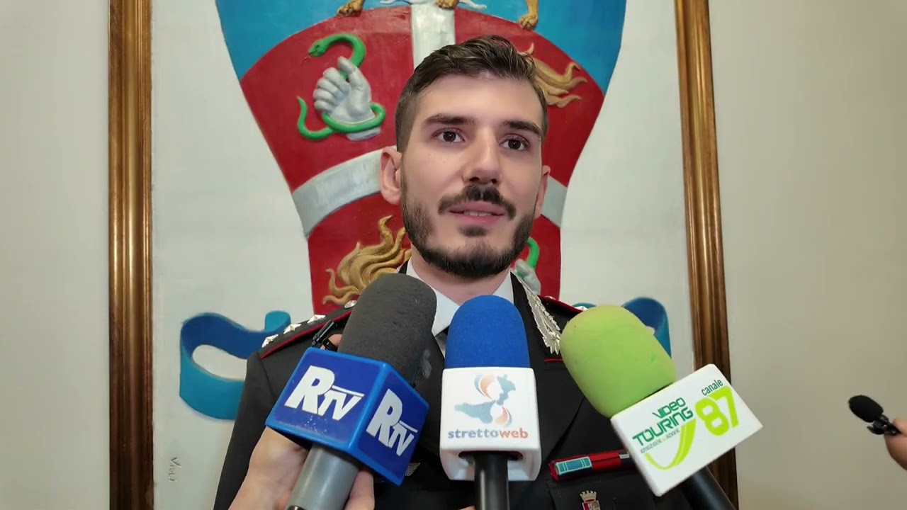 Il Cap. Vincenzo Sanfilippo Comandante Compagnia Carabinieri di Roccella Ionica si insedia a Reggio