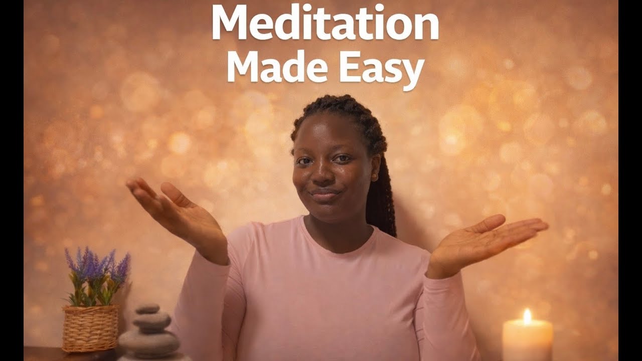 How to meditate easily and effectively | Stay still and be more peaceful