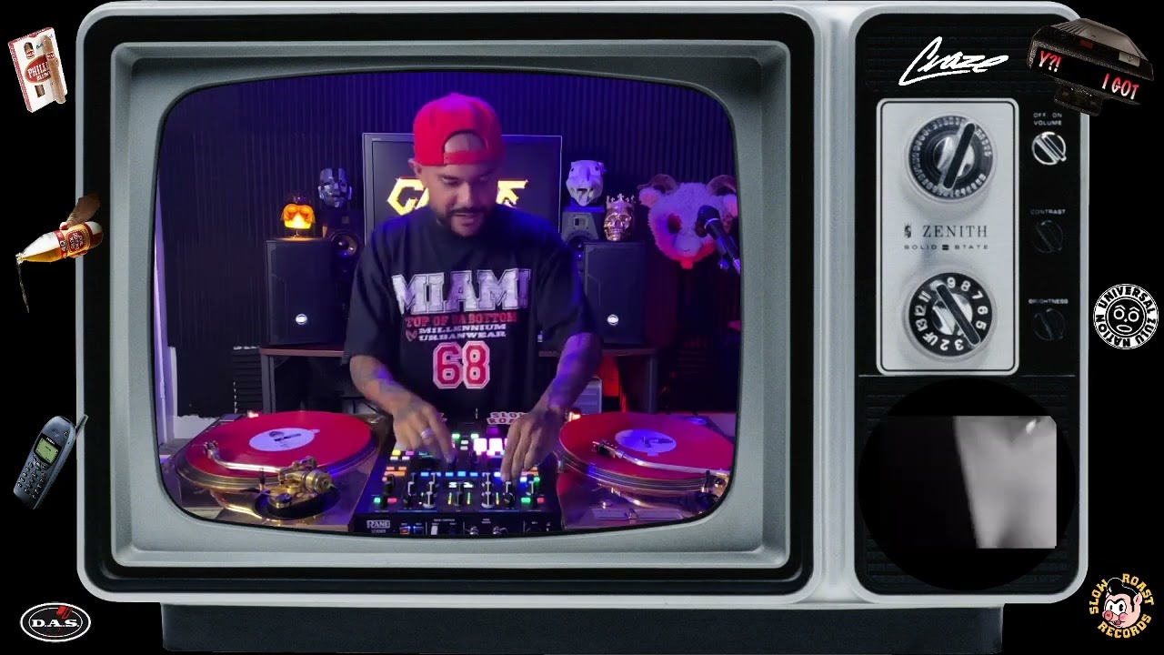 DJ Craze - 90s Hip Hop mix Twitch stream