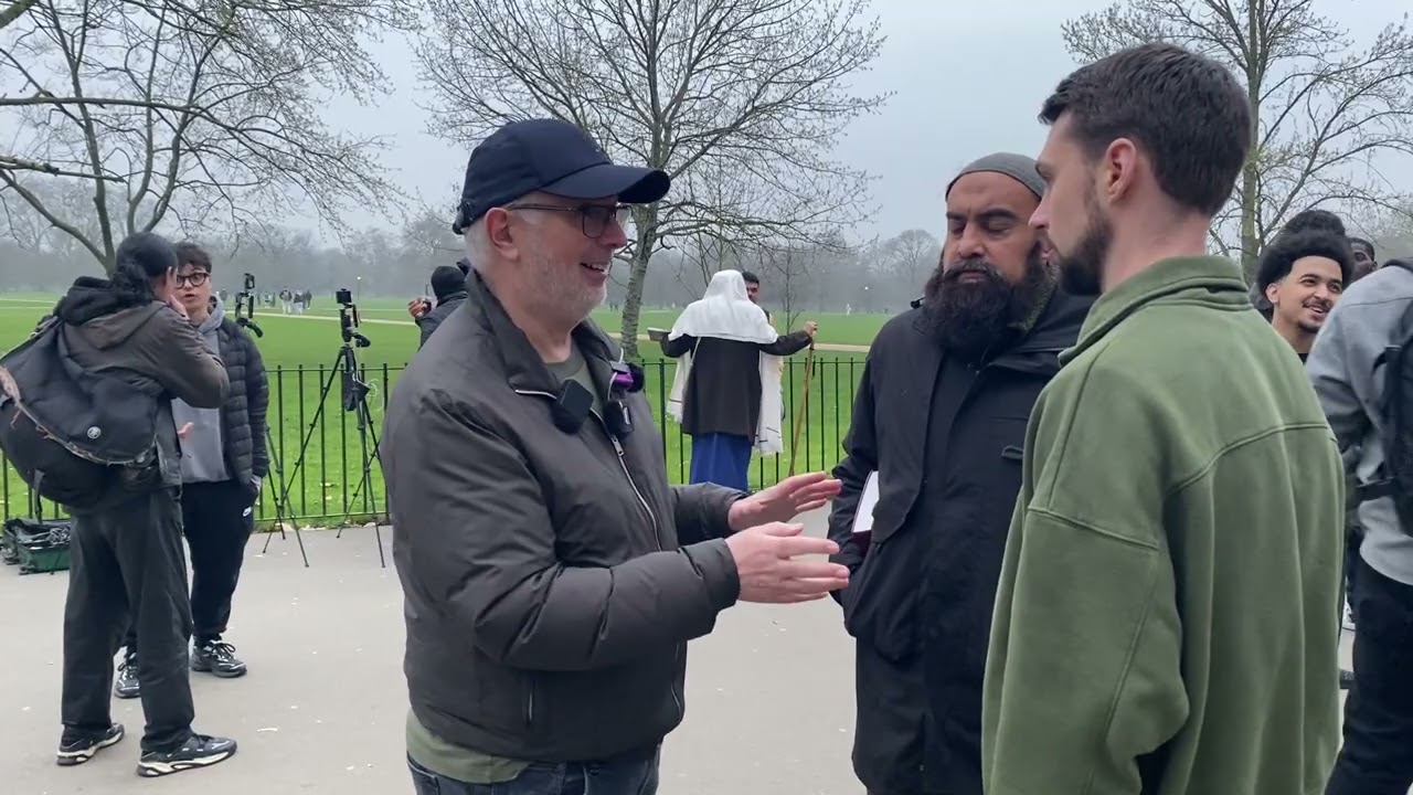 Christian Visitor Receives Reality Check on His Belief part 2| @BloggingTheology | Speakers corner 