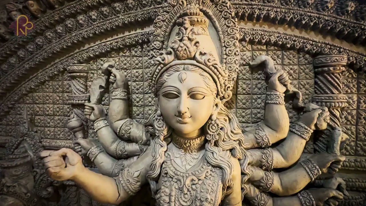FIBRE GLASS DURGA PREPARATION 2025 || [OFFICIAL VIDEO] || SCULPTOR PRADIP RUDRAPAL || PRP STUDIO
