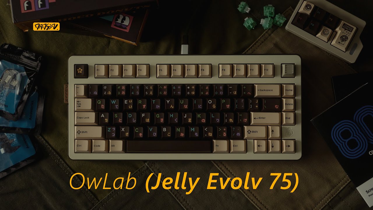 OwLab: Jelly Evolv 75 / Keyboard Preview