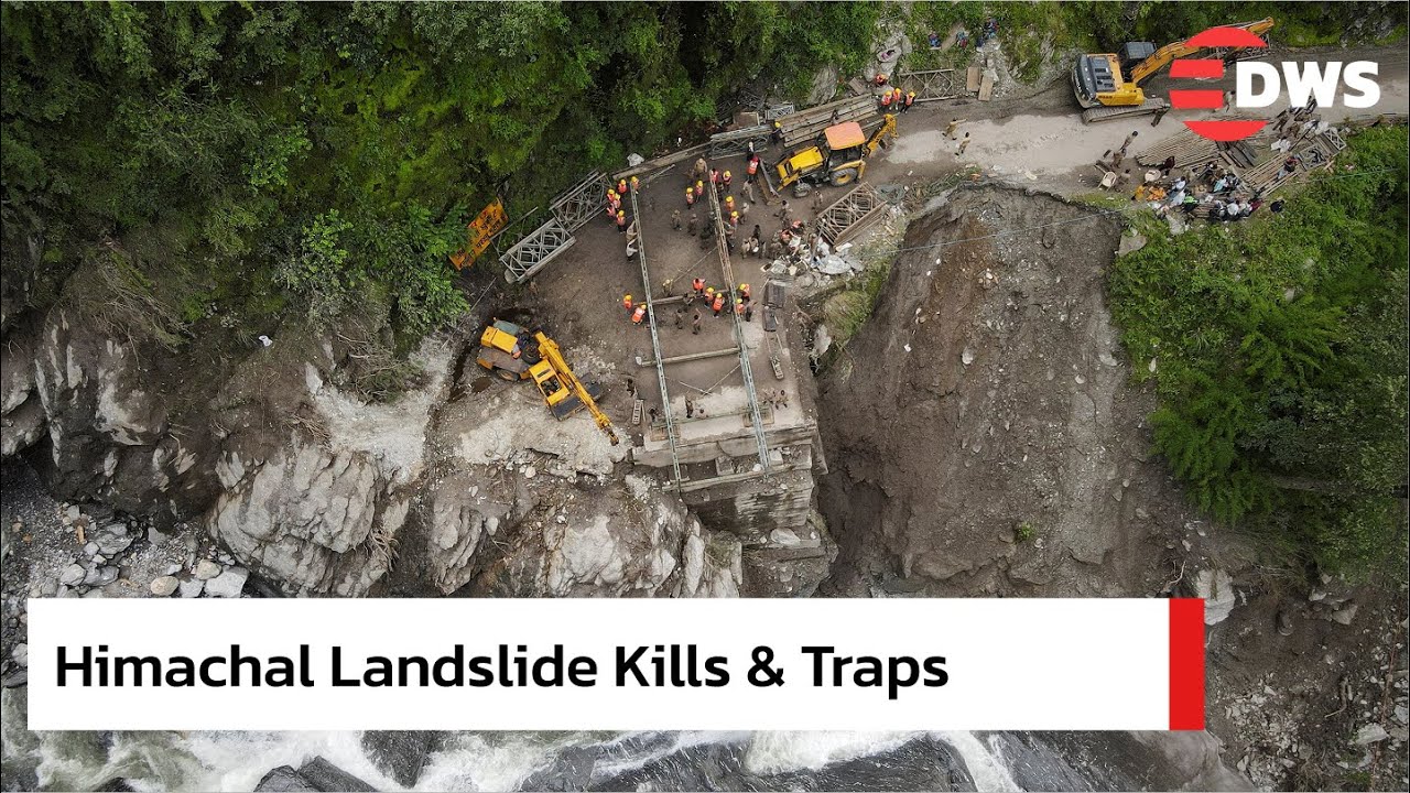 BREAKING: Himachal Pradesh Disaster: Heavy Rains Trigger Landslides and Floods | DWS News | AL14