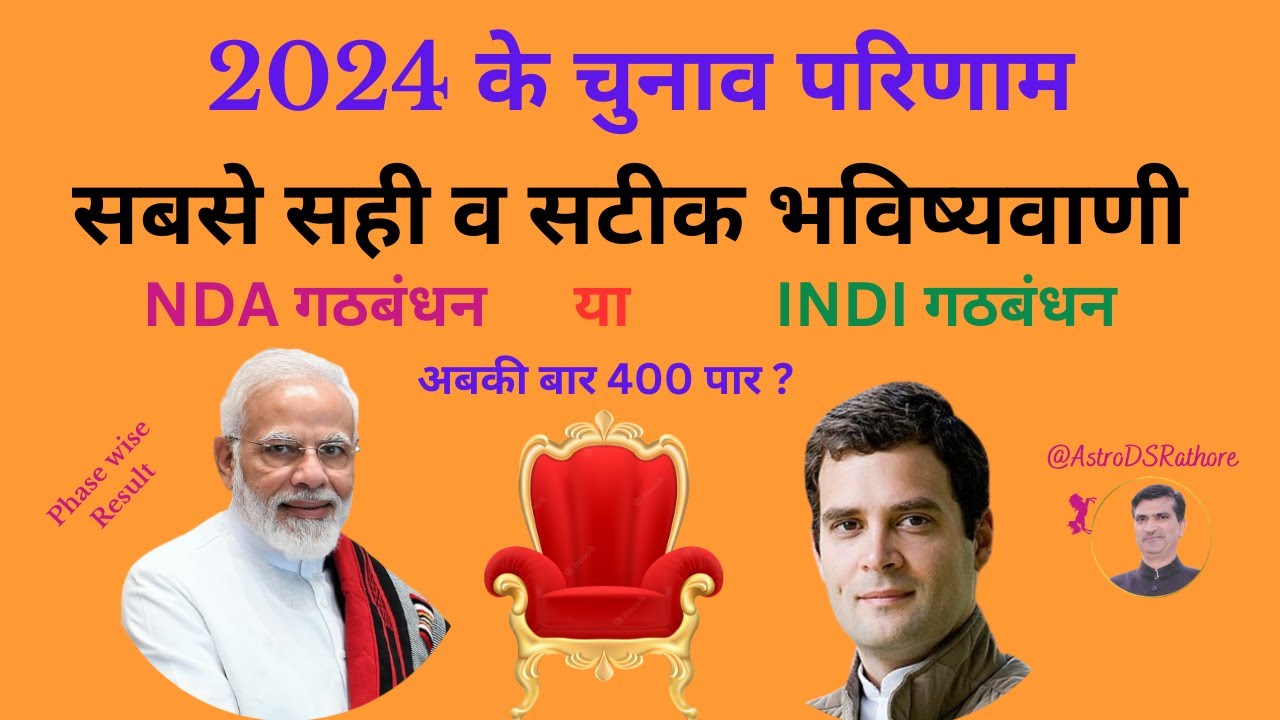 आम लोकसभा चुनाव 2024 । General Election 2024 । भविष्यवाणी । अबकी बार 400 पार । प्रधानमंत्री मोदी