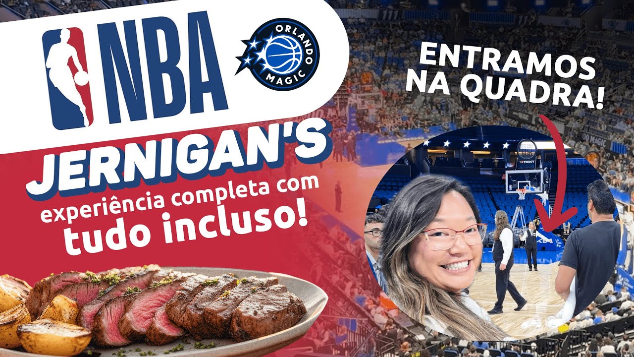 NBA EM ORLANDO COM EXPERIÊNCIA VIP! Tudo incluso e melhor vista  | Orlando Magic x Miami Heat