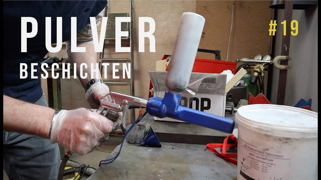 HONDA CX500 #19 Street Tracker Pulverbeschichten selber machen