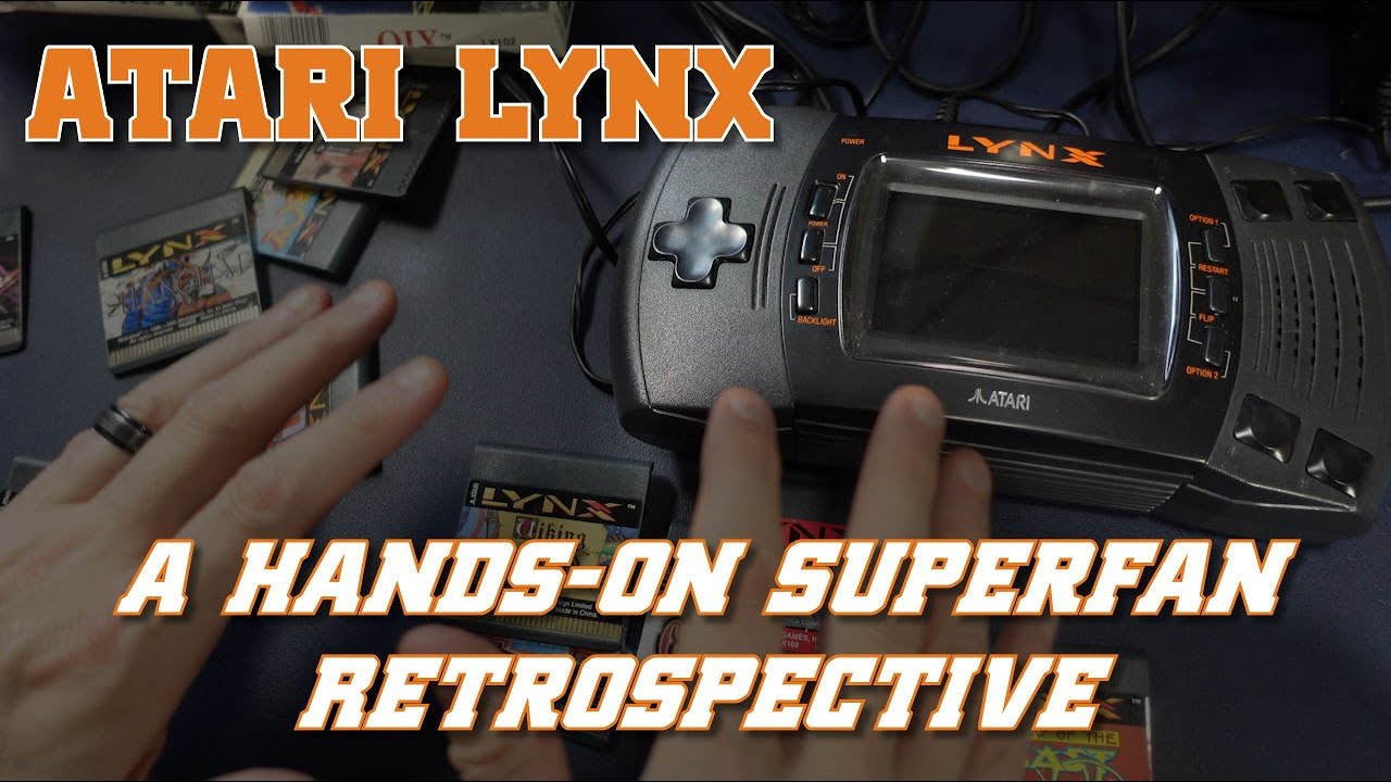 The Atari Lynx Handheld Game Console: A Superfan's Hands-On Retrospective