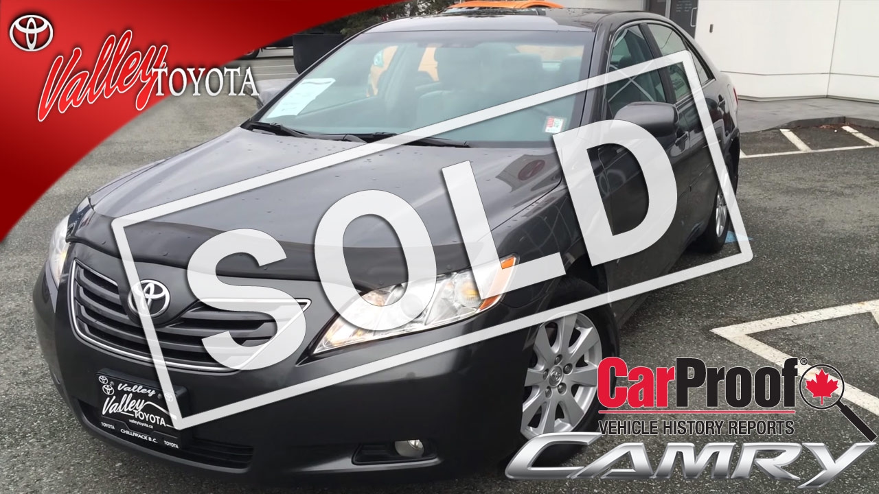 (SOLD) 2007 Toyota Camry XLE Preview, For Sale At Valley Toyota Scion In Chilliwack B.C. # 15378A