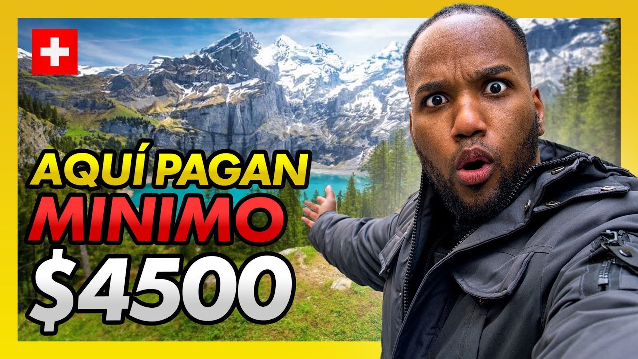 Mejor POBRE En Suiza que RICO en mi Pais - SE GANA MAS DE $3000 AL MES LIMPIANDO