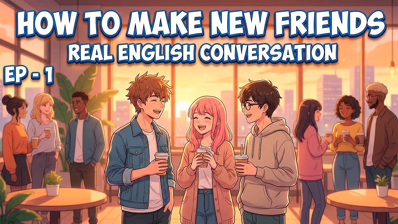 Real English Podcast: Phrases to Meet People & Make Friends