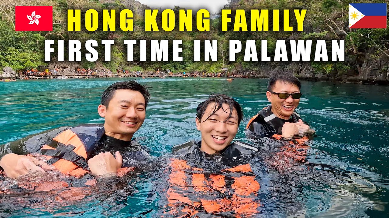 Hong Kong Family First Boat Trip in Coron Palawan Philippines 🇵🇭