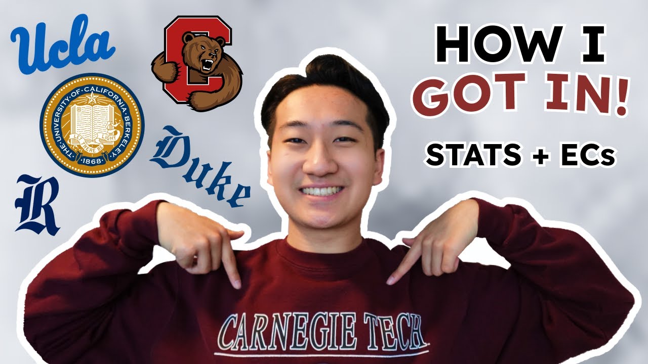 How I got into CMU, Berkeley, Cornell, Duke, etc.