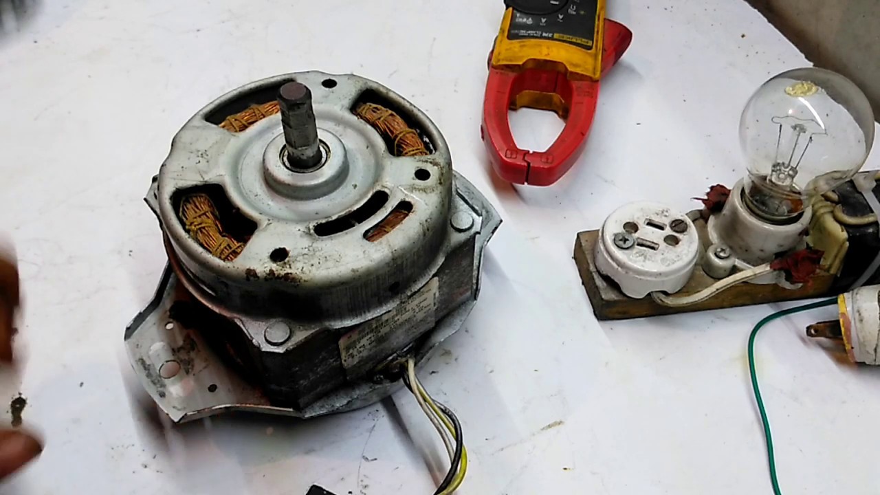 MI LAVADORA NO LAVA. COMO PROBAR MOTOR, COMO COMPROBAR AMBOS GIROS DEL MOTOR.