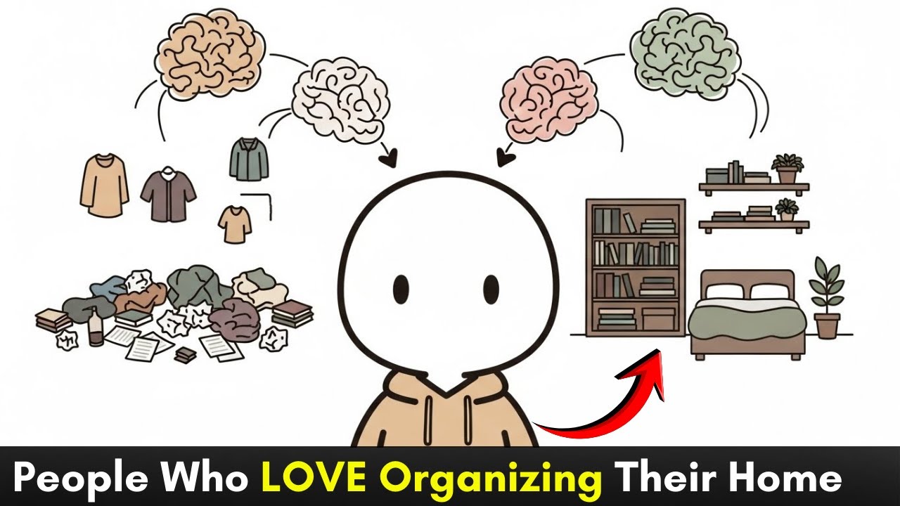 The Psychology of People Who LOVE Organizing Their Home | The Psychology Simplified 2.0
