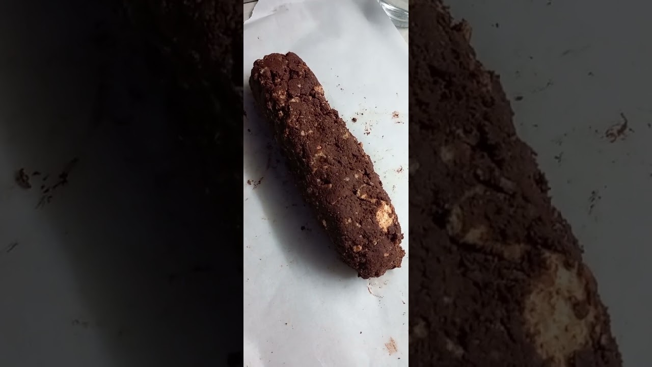 ⚜️SALAME DI CIOCCOLATO SENZA UOVA E BURRO