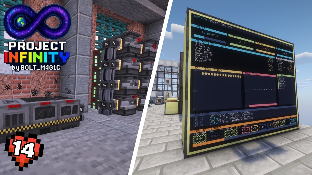 SUROWCE x5  i AUTO FUSION REAKTOR | Project Infinity 0.1 #14