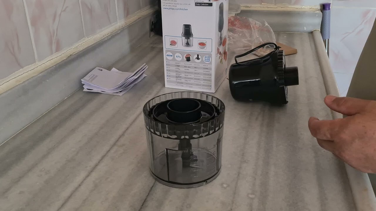 PHİLİPS  HR1393/90 450 W RONDO Doğrayıcı Kutu Açılımı | PHİLİPS RONDO Doğrayıcı Nasıl Kullanılır