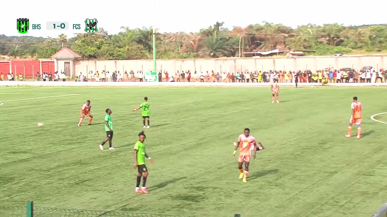 Highlight of Basake Holy stars  [ 2 ] vs [ 0 ] FC Samartex in the Ghana Premier League.