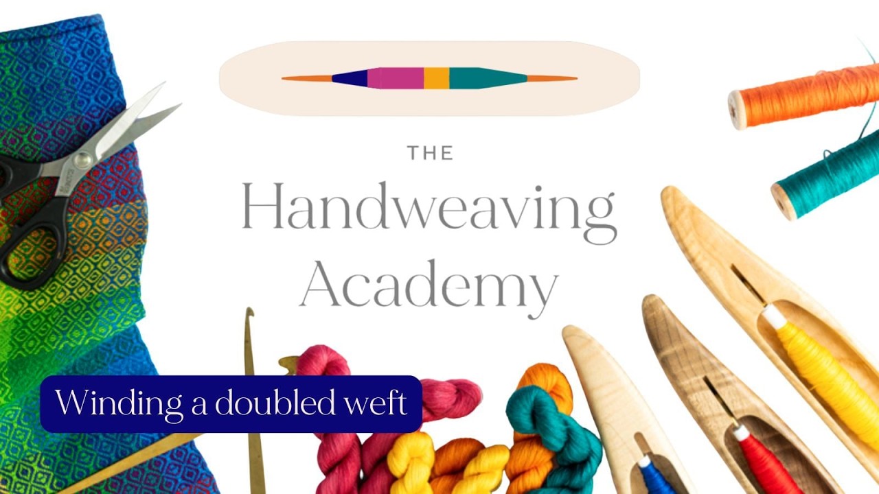 Winding A Doubled Weft