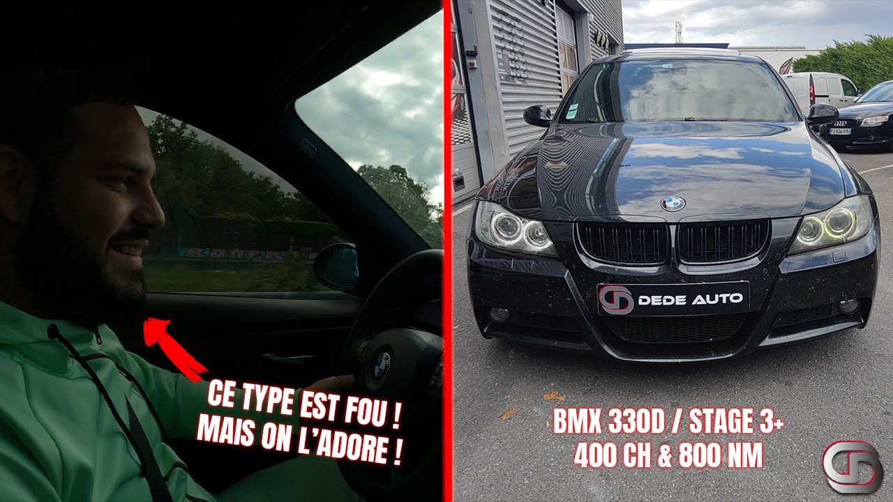 BMW 330D e90 2007 / STAGE 3+ / Une folie de 400ch et 800nm !!! Le retour de Manu ! (prod.depo)