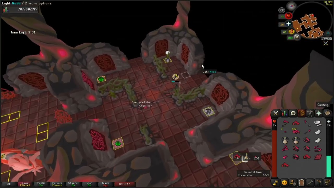 Full Food Tier 2 Armor Prep Corrupted Gauntlet
