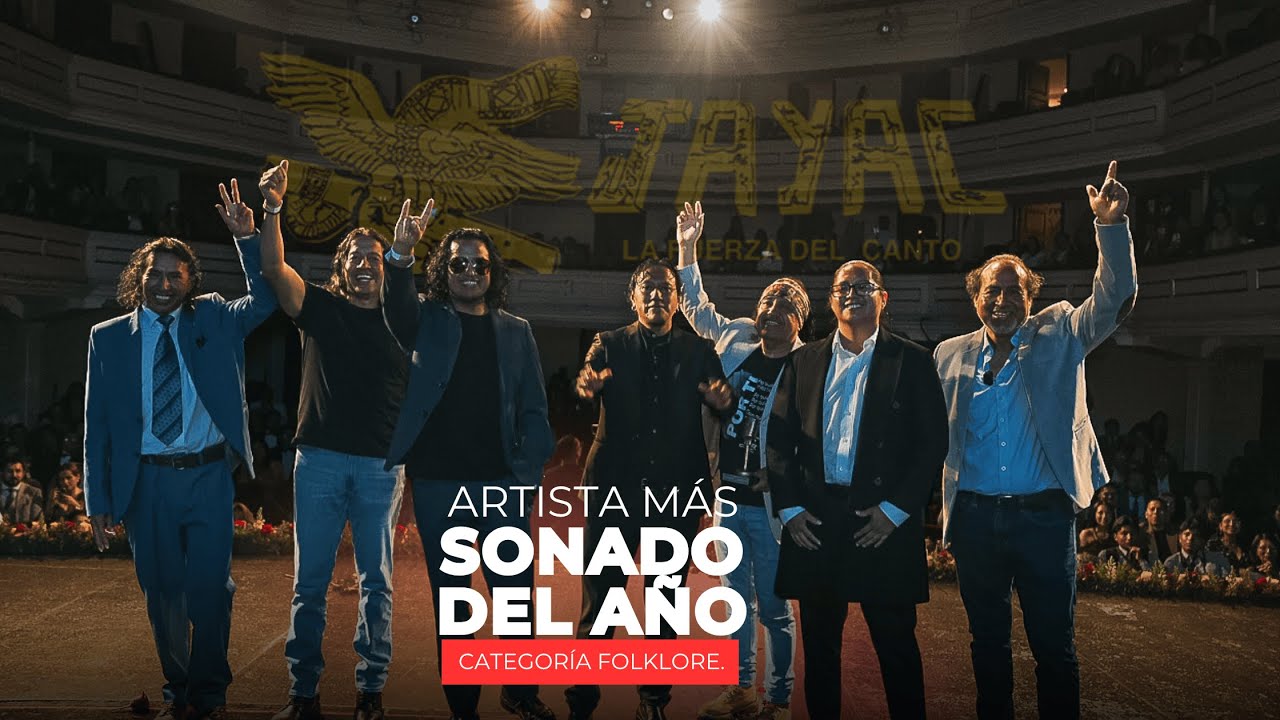 Jayac -Artista M&aacute;s Sonado del A&ntilde;o 2025 (Categor&iacute;a Folklore) SARIME