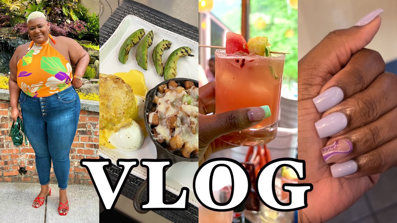VLOG // SPENDING THE WEEKEND IN ATL + LOTS OF EATING LMFAO + NEW NAILS + HANGING AT MY FRIEND’S STOP
