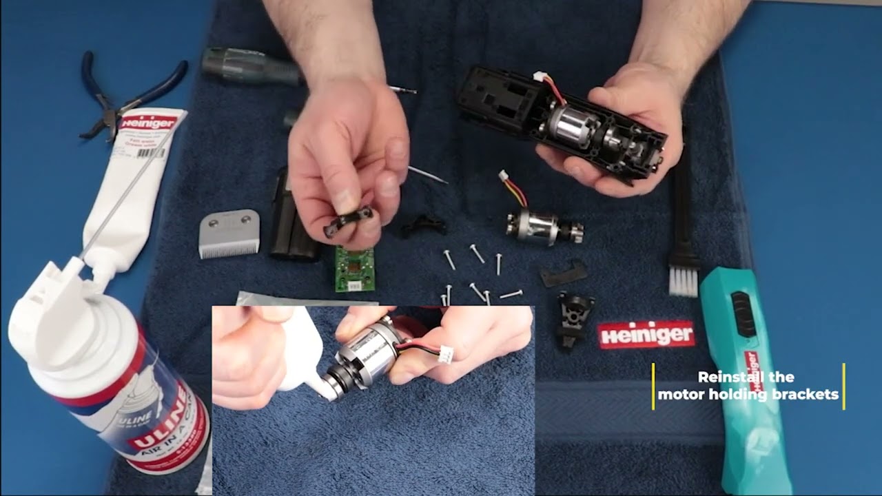 Heiniger Opal Motor Replacement #heinigeropalclipper #opalclippermaintenance