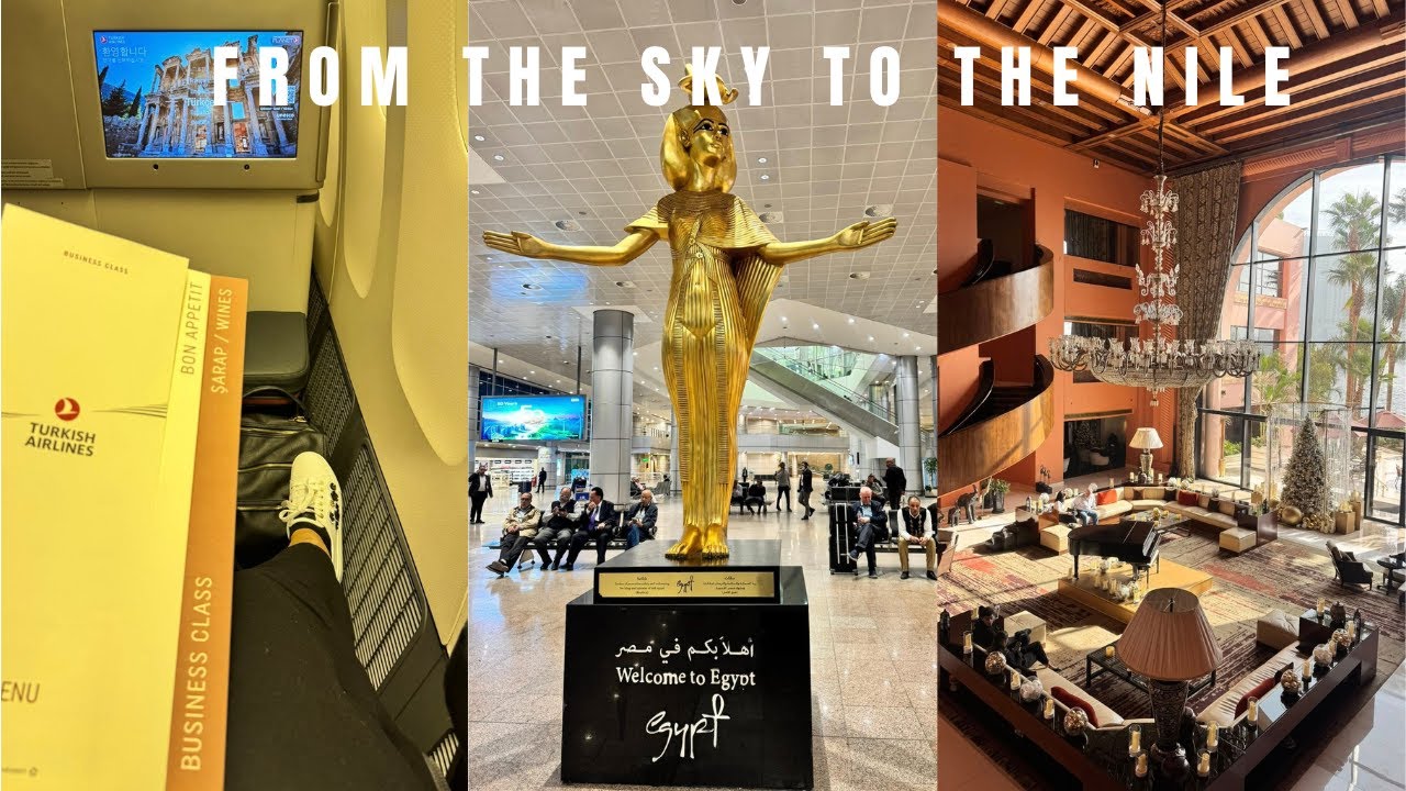 Turkish Airlines Business Class to Cairo | Sofitel Nile Stay