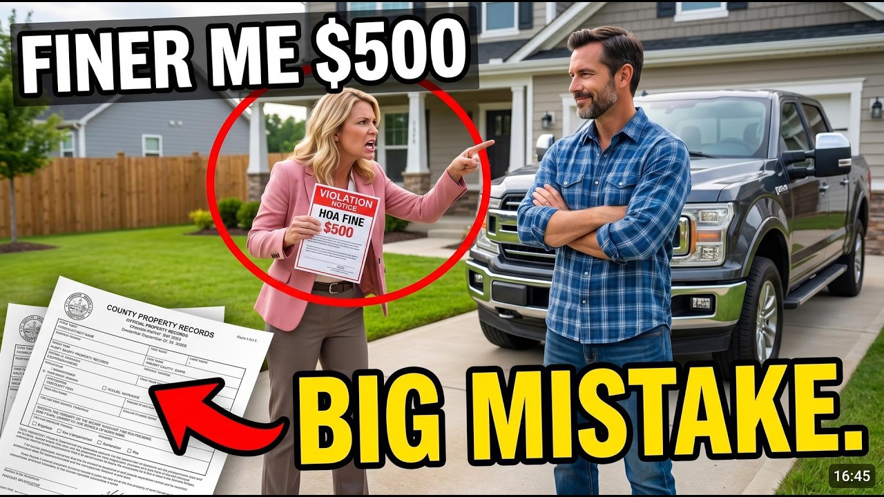 They Fined Me $500 for Parking at Home &mdash; The 20-Year-Old Record That Destroyed Their Case!