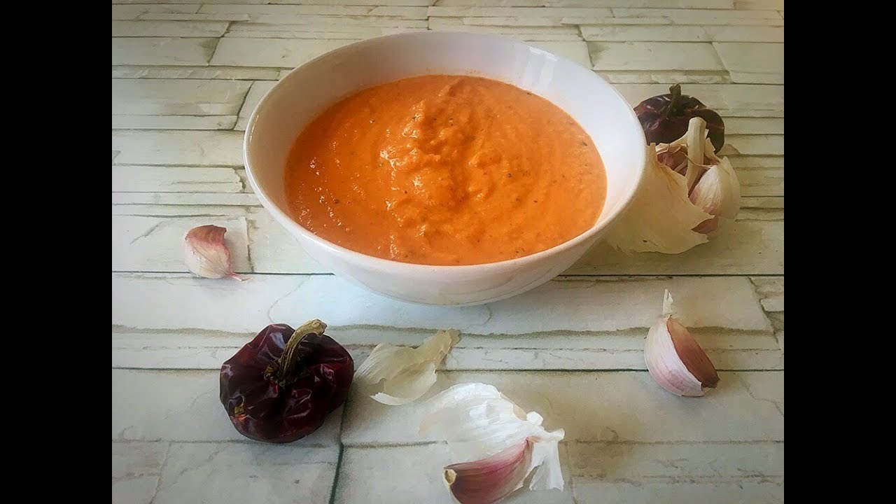 Salsa para calçots (o salvitxada) | ¡Deliciosa!