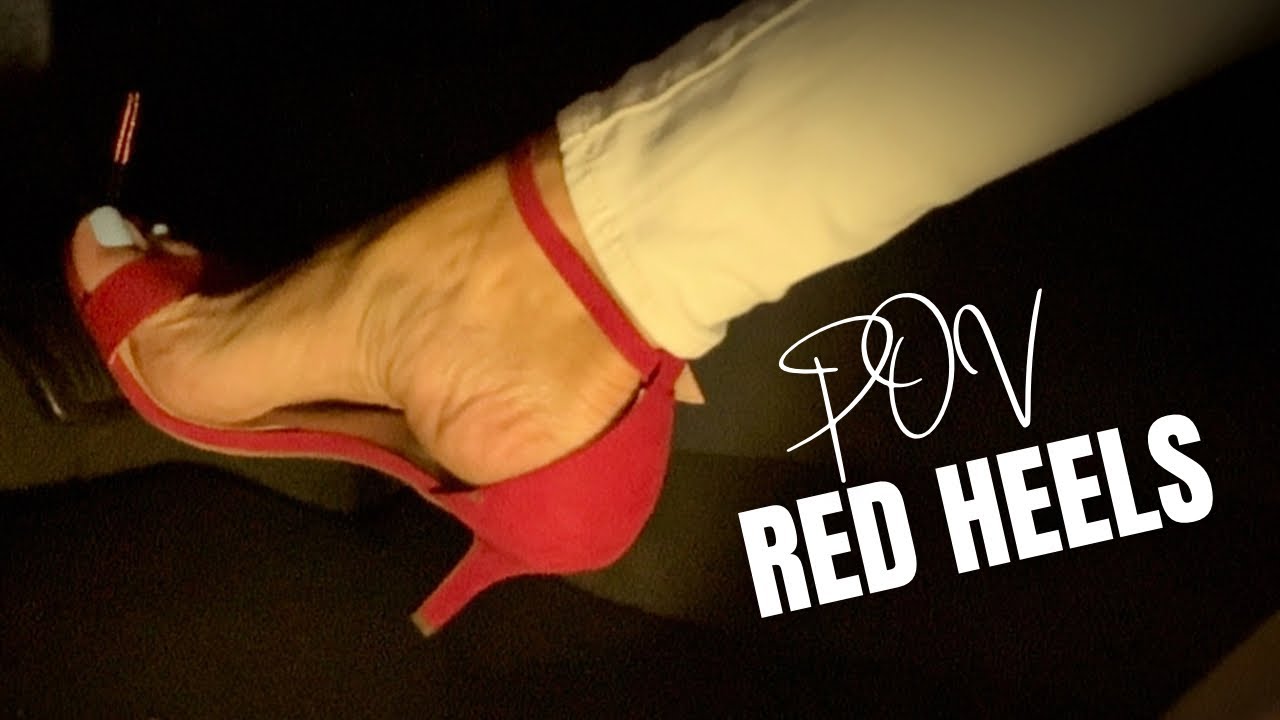 POV Red Heels on the Pedals 👠 | Night Drive Tease