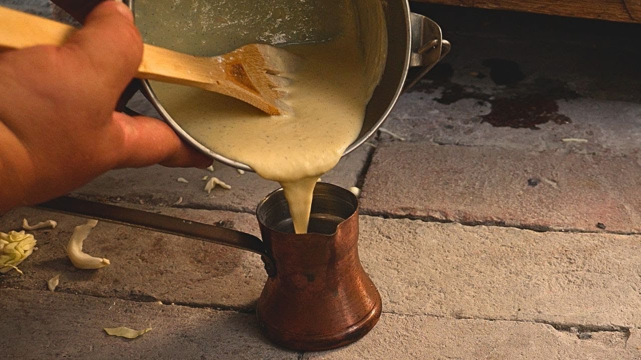 Wie man eine Vanille So&szlig;e macht, nach einem historischen Rezept