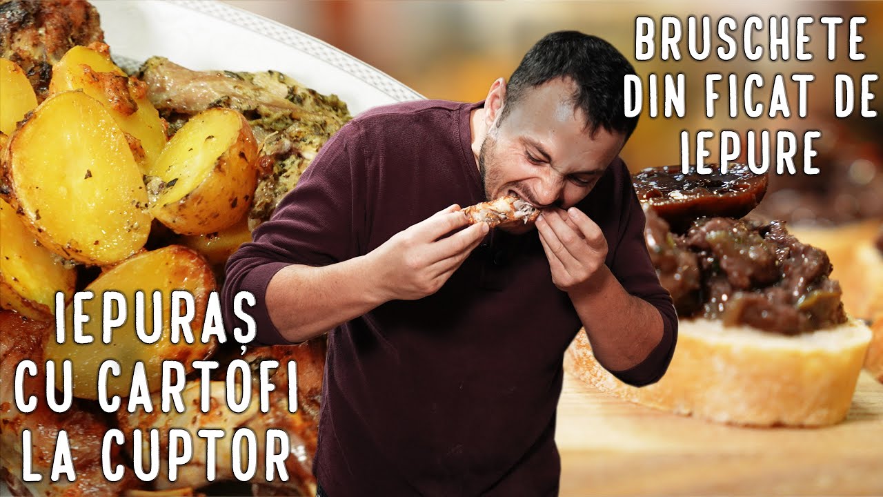 Masă mare cu ingredient principal - carne de iepure. (2 rețete geniale)