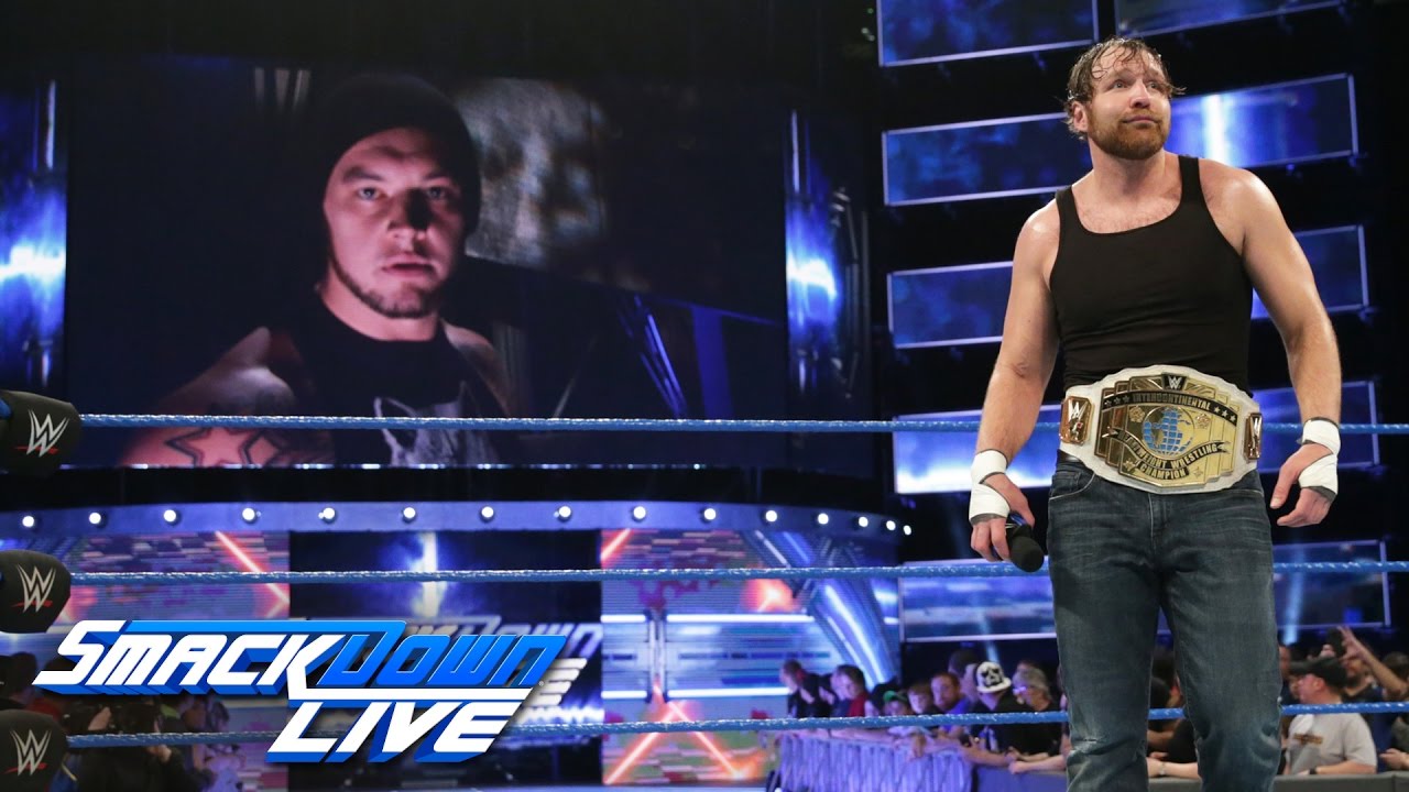 Baron Corbin launches a sneak attack on Dean Ambrose: SmackDown LIVE, March 7, 2017