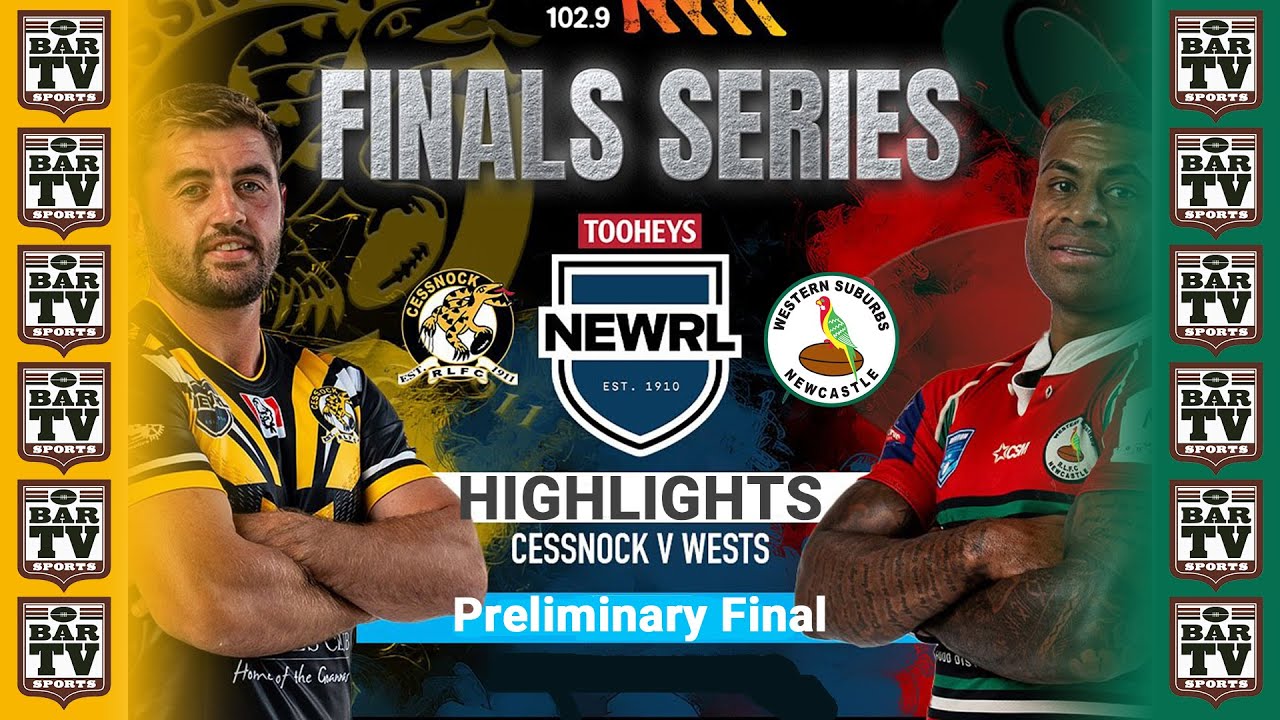 2025 NEWRL Preliminary Final Highlights - Cessnock Goannas v Western Suburbs Rosellas