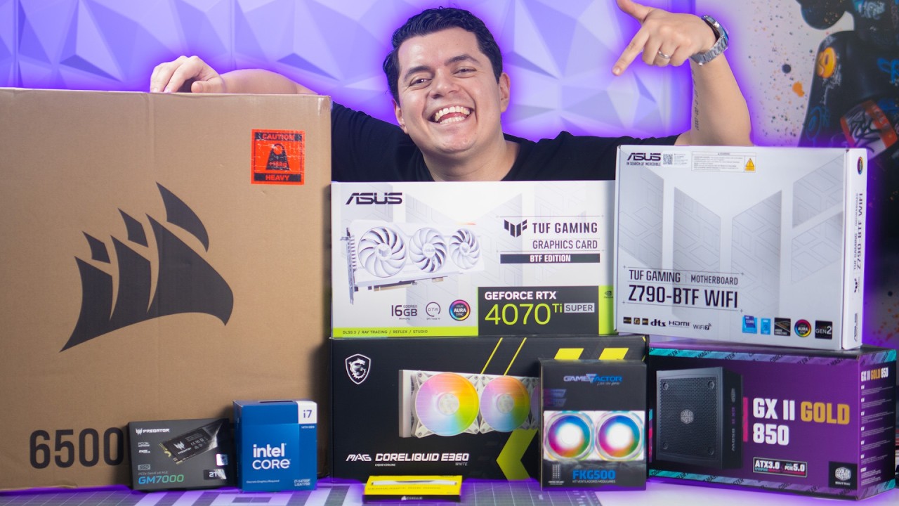 Armo la PC Gamer MAS BELLA con CERO CABLES A LA VISTA