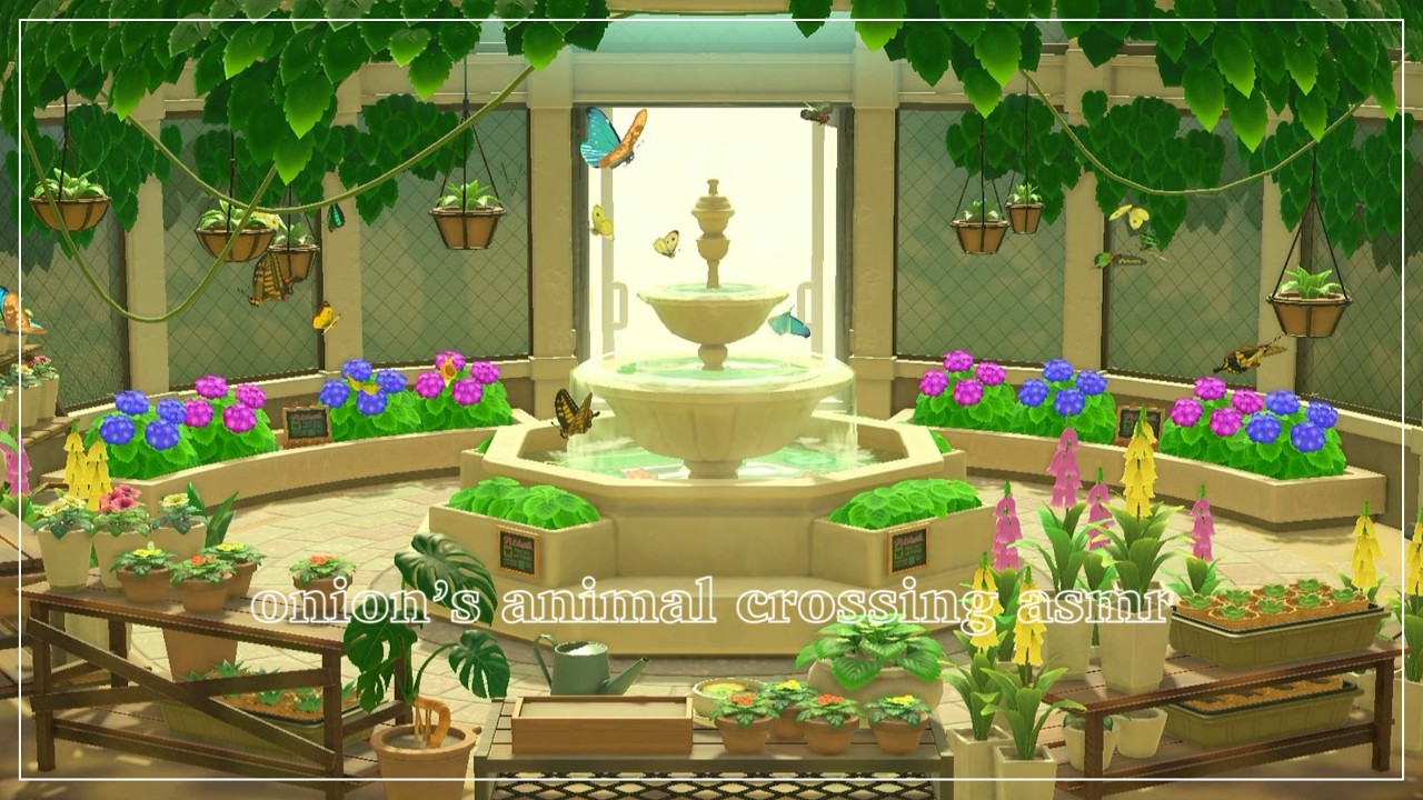 Butterfly Garden on a Spring Day 🦋 | Animal Crossing ASMR