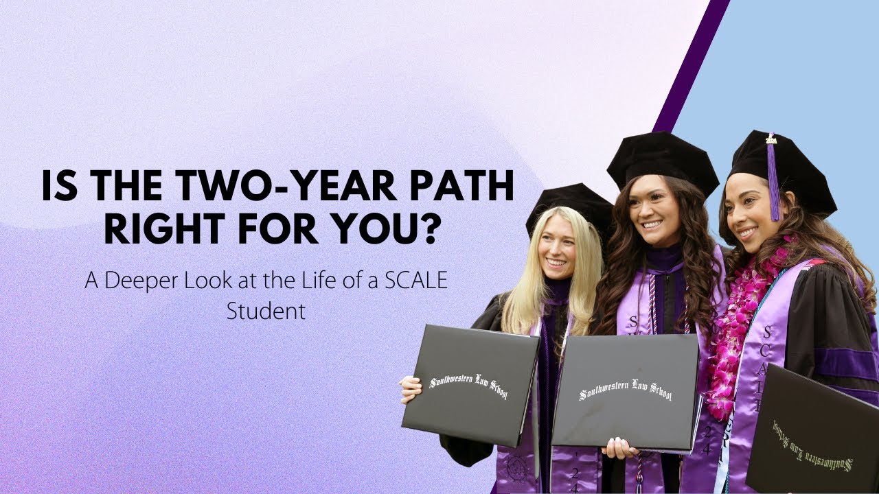 Is the Two-Year Path Right for You? A Deeper Look at the Life of a SCALE Student
