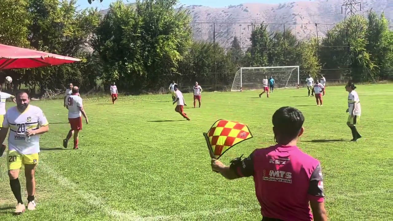 Transportes Villagra 0 vs deportivo newen 4 . Serie súper senior amistoso segundo tiempo 