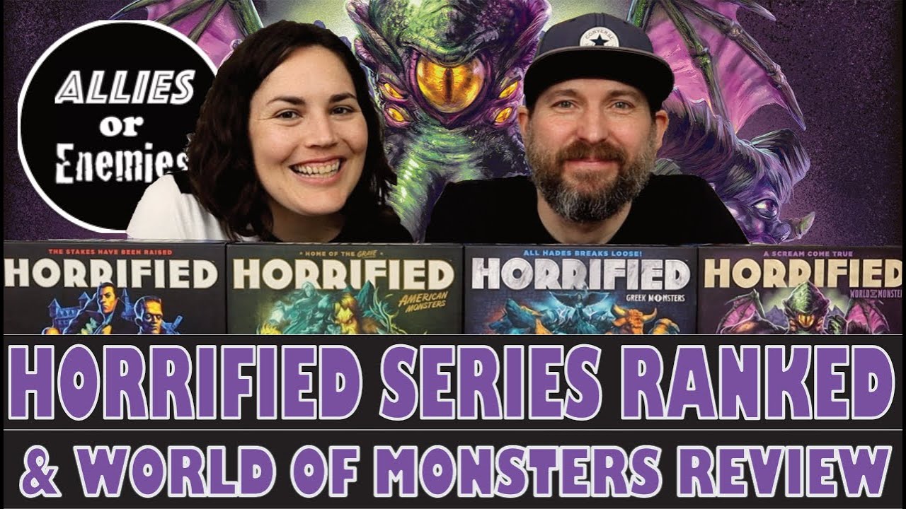 Horrified Series Ranked & World of Monsters Review