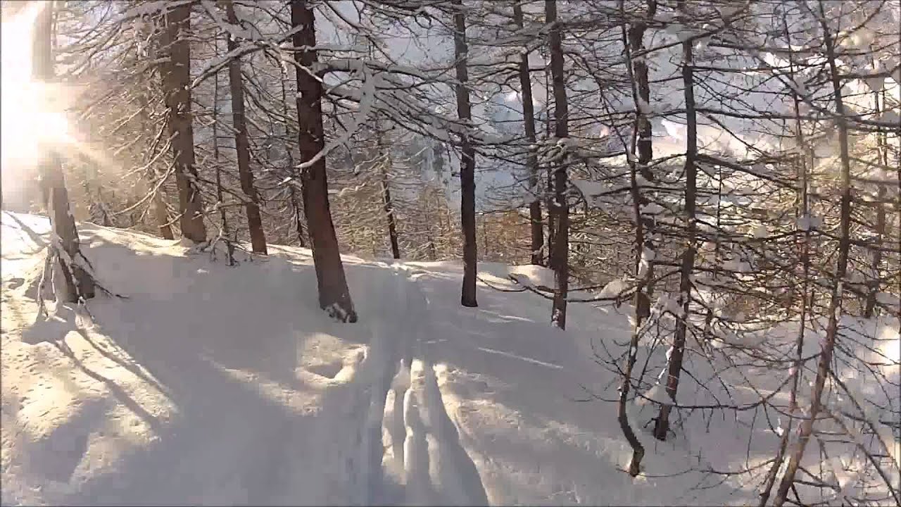 Hotel lac bleu cervinia..pista di rientro