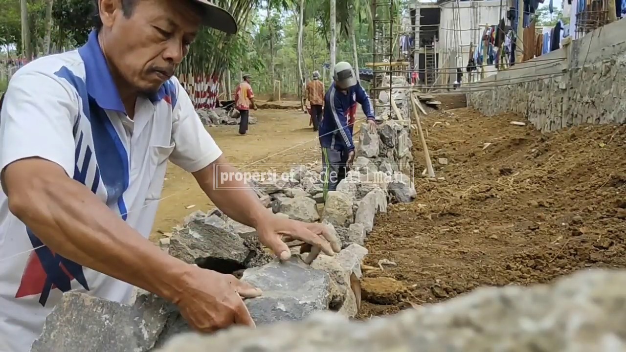 CARA MEMASANG RAG BATU PONDASI